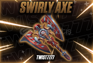 1x ☘️SWIRLY AXE☘️[En Uygunu] [mm2]