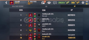 ⚡ZULA STRİKE 1M XP BOOST ESKİ XP 79.DAN ⚡