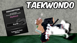 Taekwondo / Type Soul / Roblox