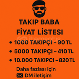 Takipçi mi lazım? TakipBaba geldi!