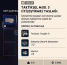 Taktiksel Mod 3 (İyileştirme) Taslağı