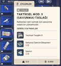 TAKTİKSEL MOD 3 (SAVUNMA) TASLAK - BLUEPRINT