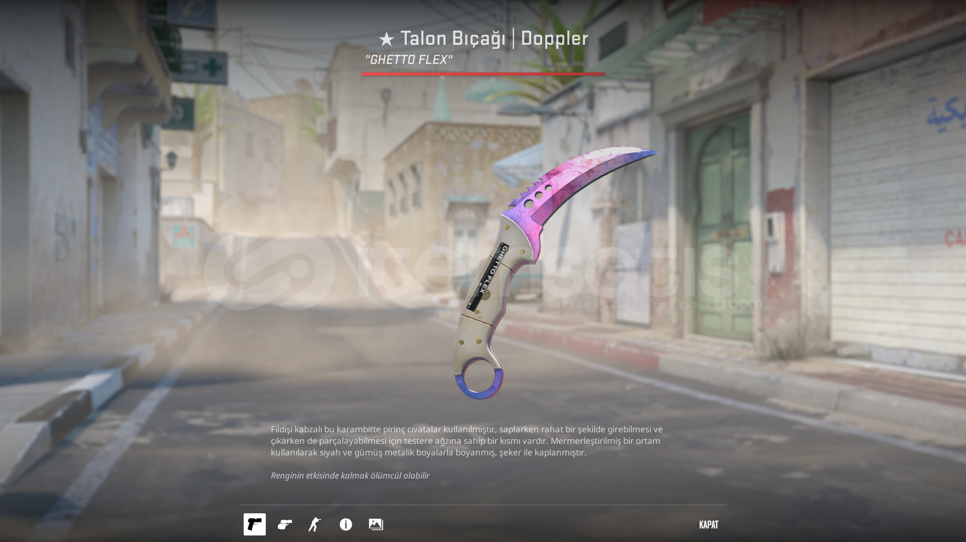 ★ Talon Bıçağı | Doppler Fabrikadan Yeni Çıkmış ★ Talon Bıçağı | Doppler Fabrikadan Yeni Çıkmış