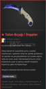 ★ Talon Bıçağı | Doppler (Fabrikadan Yeni Çıkmış)