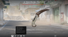★ Talon Knife | Rust Coat