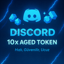 ????[TAM ERİŞİM] DİSCORD 10 ADET AGED TOKEN????