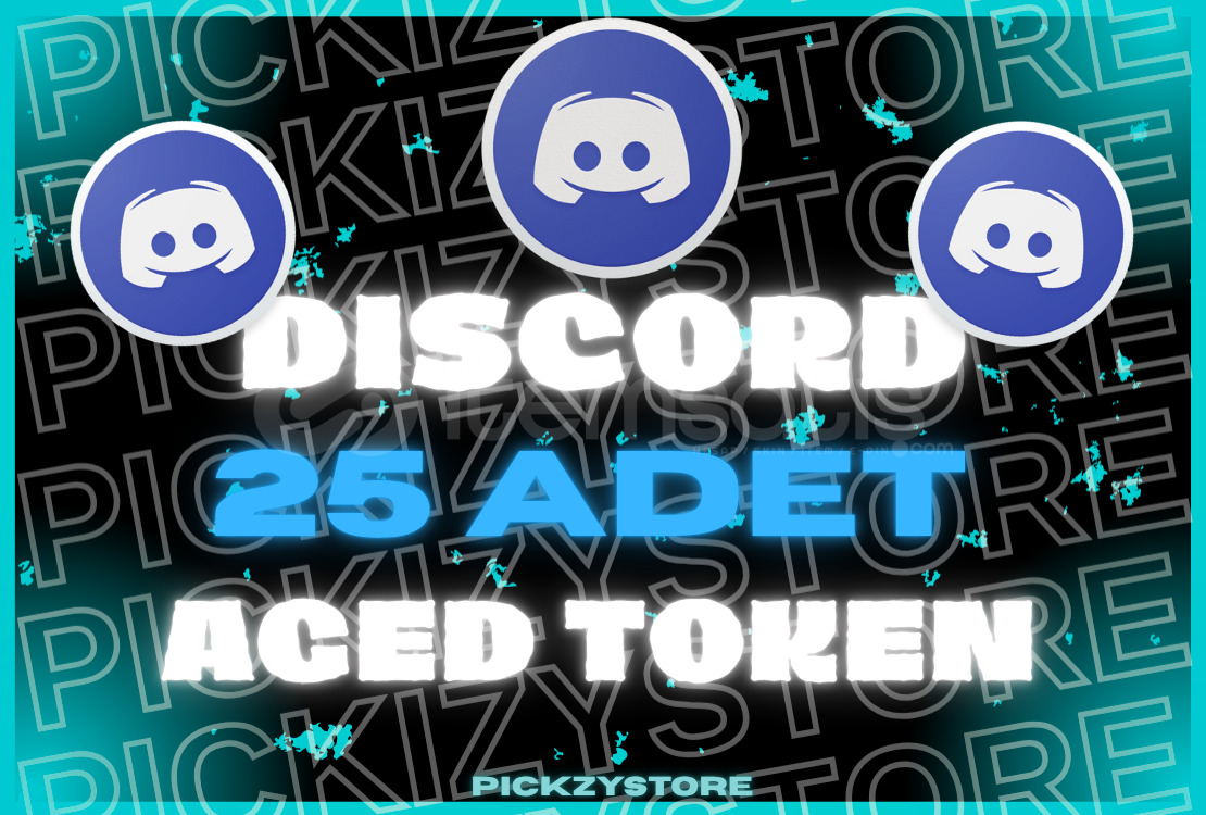 ⭐(TAM ERİŞİM) DİSCORD 25 ADET AGED TOKEN⭐ ⭐(TAM ERİŞİM) DİSCORD 25 ADET AGED TOKEN⭐