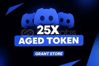 ⭐(TAM ERİŞİM) DİSCORD 25 ADET AGED TOKEN⭐