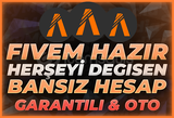 ⭐[TAM ERİŞİM] FiveM Bansız Fresh Hazır Hesap⭐