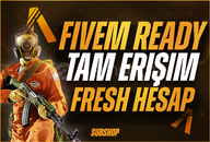 ⭐Tam Erişim✅ FiveM Fresh Bansız Sorunsuz Temiz⭐