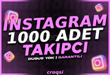 ⭐️(TAM OTO) Instagram 1000 Takipçi ❤️