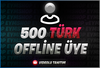 Discord ⭐500⭐Offline Türk Üye