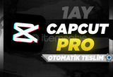 ⭐Capcut Pro⭐ 1 Aylık Premium + Garantili 