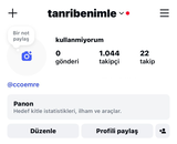 Tanribenimle Nick Uyguna Hesap