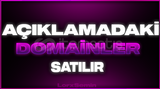 ⭐TC OLAN DOMAİNLERİN SİTESİ VERİLİR⭐