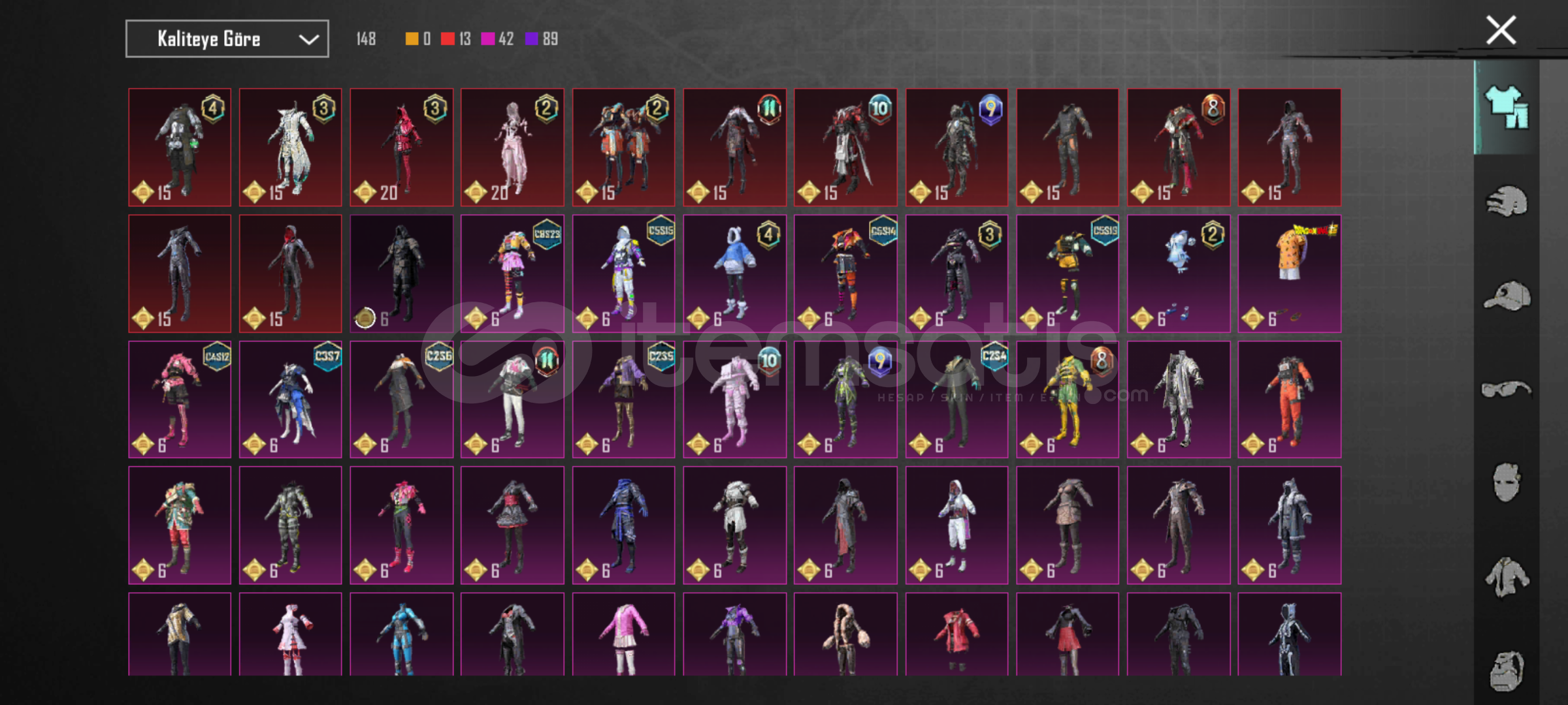 TDMLİK bol kombin 77sv eski sezon hesabı TDMLİK bol kombin 77sv eski sezon hesabı