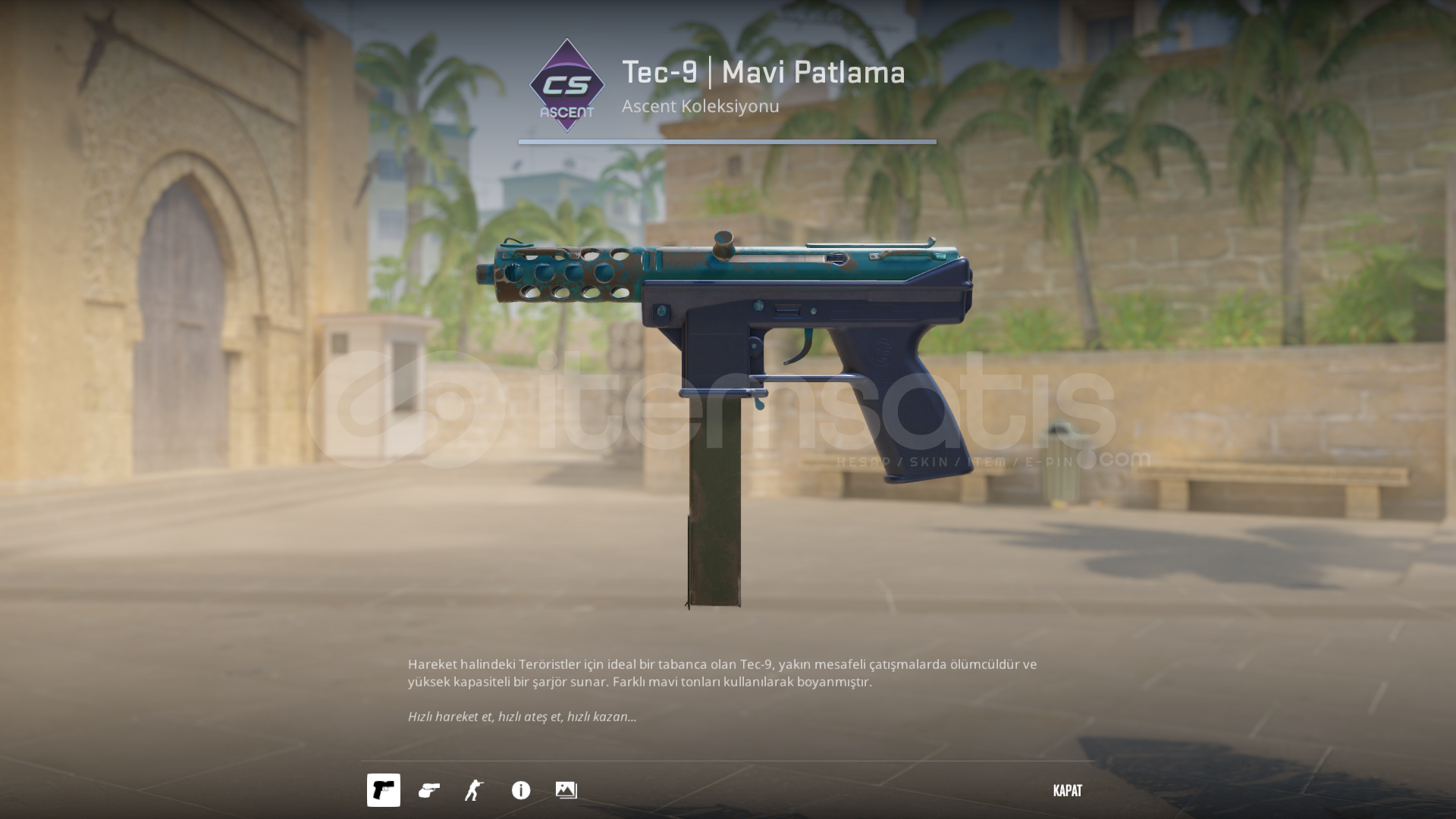 ✨Tec-9 | Mavi Patlama✨ ✨Tec-9 | Mavi Patlama✨