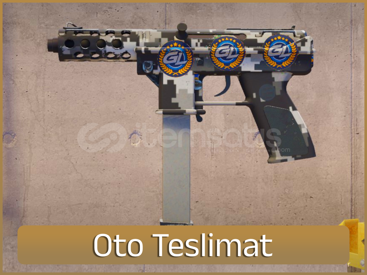 ⚡Tec-9 | Şehir DDPAT 5x Stickerlı ⚡Tec-9 | Şehir DDPAT 5x Stickerlı