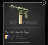 ⭐Tec-9 | Yeraltı Suyu