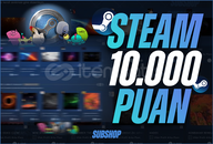 ANINDA ⭐️ 10.000 STEAM PUANI + GARANTİ⭐️