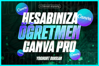 CANVA PRO ÖĞRETMEN KENDİ HESABINIZA 