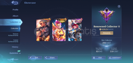 Tek bağ Gusion koflu hesap