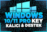 Tek Çalışan Key Windows 10/11 Pro Key 