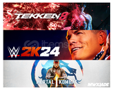 TEKKEN 8 + WWE 2K24 + Mortal Kombat 1