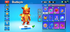 tekme yumruk sarılmalı boll skinli hesap