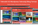 TeknoBit Haber ve Blog Teması WordPress