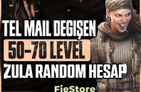 TEL MAIL Değişen 50-150 LVL ZULARANDOM HESAP