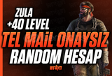 [TEL MAİL ONAYSIZ] +40 LEVEL RANDOM HESAP