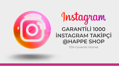 TELAFİLİ İNSTAGRAM 1000 TAKİPÇİ