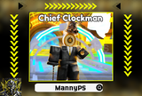 ⭐ CHIEF CLOCKMAN | TOILET TOWER DEFENSE