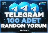 ⭐ TELEGRAM 100 Adet Yorum ⭐