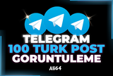 TELEGRAM 100 TÜRK POST GÖRÜNTÜLEME [GARANTİLİ]