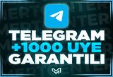 ⭐TELEGRAM 1000 AKTİF ÜYE⭐