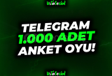 ⭐Telegram 1.000 Anket Oyu!
