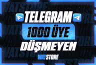 ⚡TELEGRAM 1.000 DÜŞMEYEN ÜYE + GARANTİ 