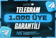 ⭐TELEGRAM 1000 GERÇEK AKTİF ÜYE⭐