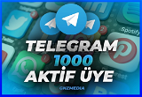 GARANTİLİ TELEGRAM 1000 GERÇEK ÜYE *