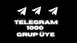 Telegram 1.000 Grup Üye
