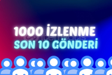 TELEGRAM 1000 İZLENME - SON 10 GÖNDERİ