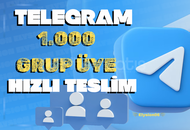⭐️Telegram 1.000 Kanal⭐️ / Grup Üye