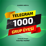 Telegram 1000 Kanal Üyesi | 30 Gün Telafi
