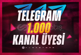 Telegram | 1000 Kanal Üyesi + Garantili