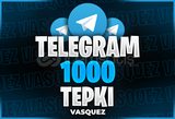 ⭐ TELEGRAM 1000 TEPKİ ⭐