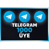 Telegram 1000 üye