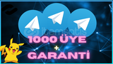 ⭐TELEGRAM 1000 ÜYE+30 GÜN⭐ TELAFİ✔
