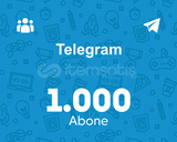 Telegram 1000 Üye